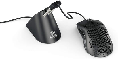 Glorious Gaming Mouse Bungee - Flexible Mouse Cable Management - Gaming Mouse Accessory (Black)