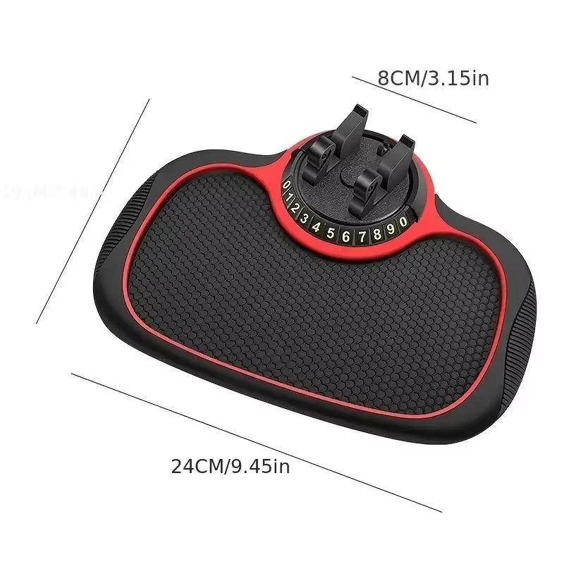 Multifunction Car Anti-Slip Mat Auto Phone Holder Non Slip Sticky anti Slide Mobile Phone Mount Silicone Dashboard Car Pad Mat